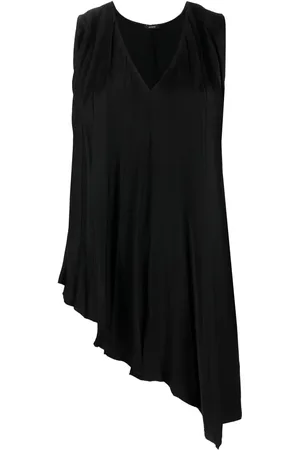 Joseph Asymmetric pleated vest