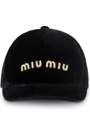 Miu Miu Embroidered-logo baseball cap