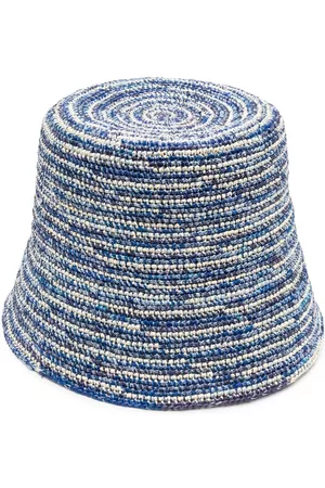 SENSI STUDIO Women Hats - Lampshade woven bucket hat