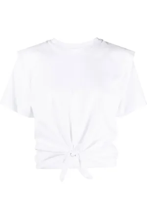 Isabel Marant Zelikia tied-waist T-shirt