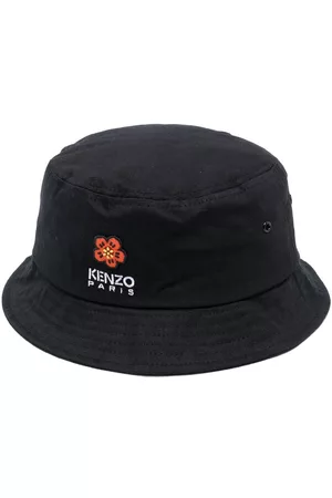 Kenzo Men Hats - Embroidered-logo bucket hat