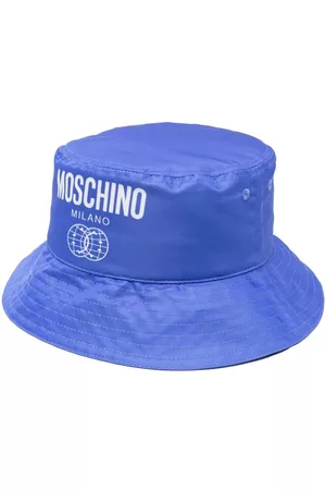 Moschino Men Hats - Logo-print bucket hat
