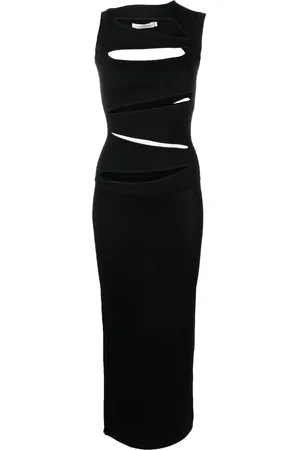 CHRISTOPHER ESBER Knitted slashed dress