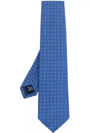 Ralph Lauren Men Bow Ties - Embroidered polka-dot tie