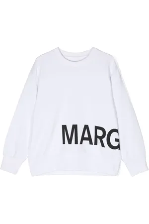Maison Margiela Logo-print crew-neck sweatshirt