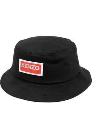 Kenzo Men Hats - Embroidered-logo bucket hat