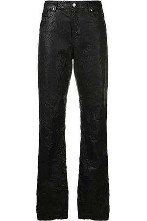 Zadig & Voltaire Evy crinkled leather trousers