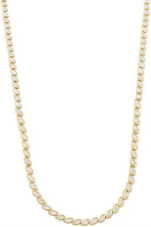 Anita 18kt yellow diamond choker necklace