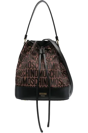 Moschino Logo-motif bucket bag