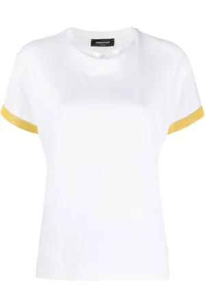 Fabiana Filippi Bead-embellished cotton T-shirt