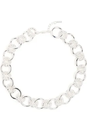 RAGBAG STUDIO Ring-detail chain necklace