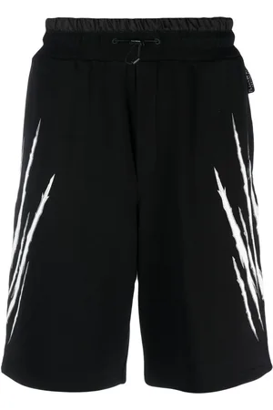 Philipp Plein Scratch-print jogging shorts