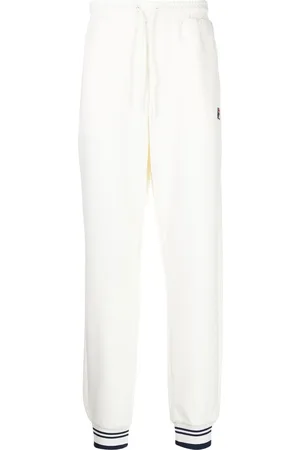 Fila Striped-cuff track pant