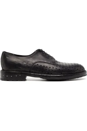 Nicolas Andreas Taralis 30mm perforated leather derby shoes