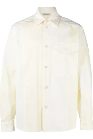 There Was One Patchwork cotton overshirt
