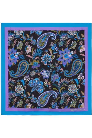 ETRO Men Bow Ties - Paisley-print pocket square