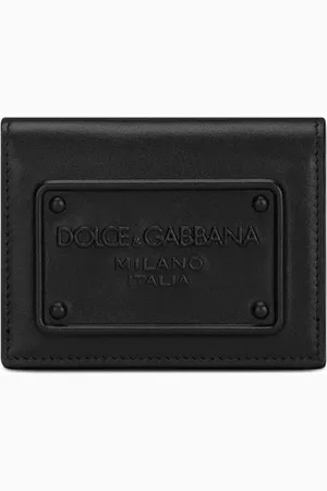 Dolce & Gabbana Logo-tag leather bi-fold wallet