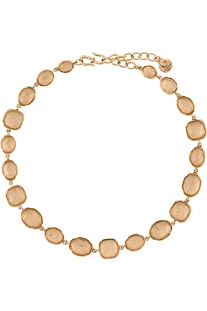 Goossens Cabochons embellished necklace