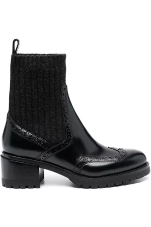 santoni Sock-style ankle boots
