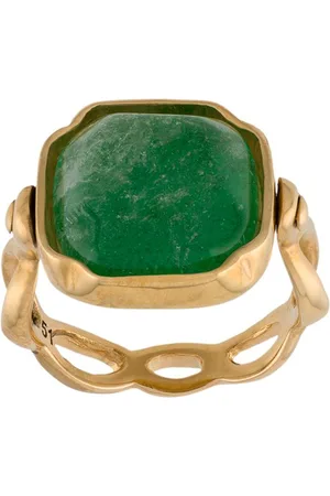 Goossens Square Cabochons ring