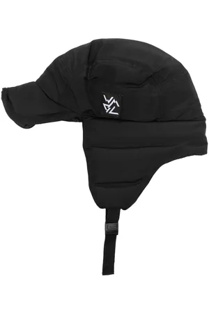White Mountaineering Men Hats - Side logo-patch detail hat