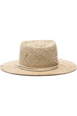 Ruslan Baginskiy Women Hats - Gambler chain strap sun hat