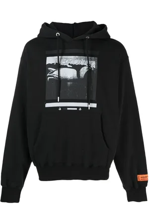 Heron Preston Heron graphic-print hoodie