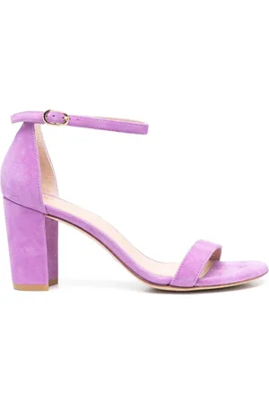 Stuart Weitzman Nearly Nude suede sandals
