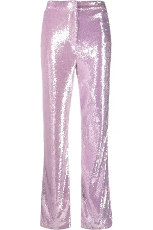 ROTATE Equipped straight-leg trousers