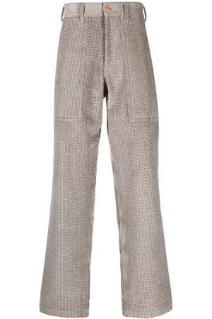 Giorgio Armani Straight-leg corduroy trousers