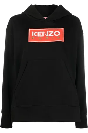Kenzo Logo-print cotton hoodie