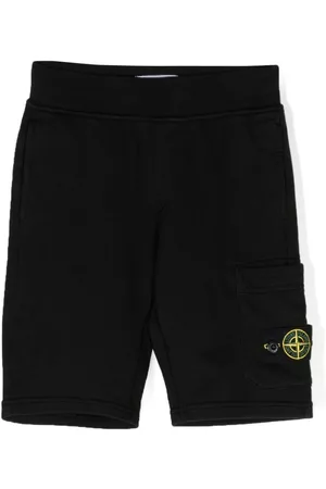 Stone Island Logo-patch track shorts
