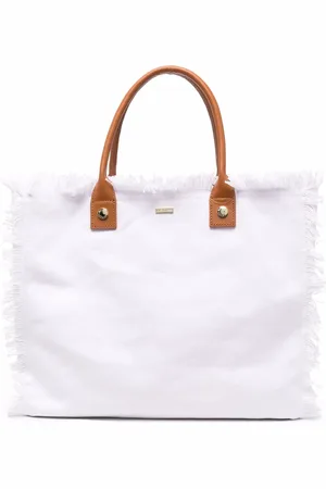 Melissa Odabash Ferrat frayed tote bag