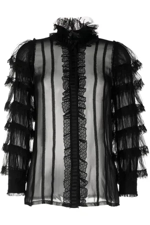SHIATZY CHEN Ruffled mulberry silk blouse