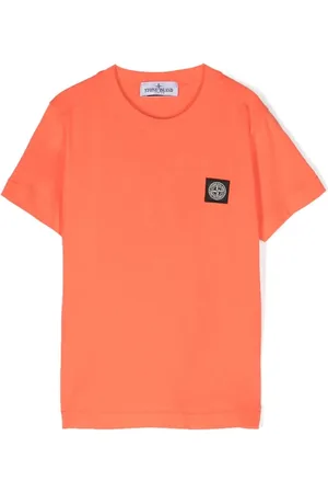 Stone Island Logo-patch round-neck T-shirt