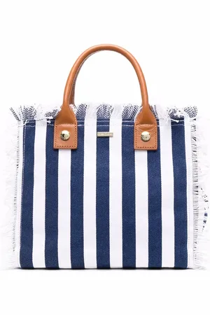 Melissa Odabash Porto Cervo striped tote bag