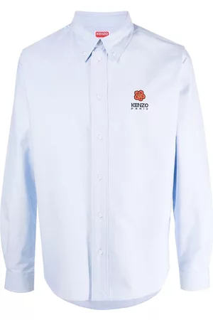 Kenzo Logo Print Long Sleeve Shirt