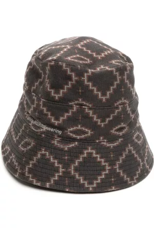 WHITE MOUNTAINEERING Men Hats - Geometric-pattern bucket hat