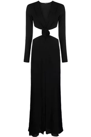 BLUMARINE Cut-out V-neck dress