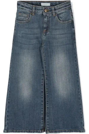 Golden Goose Wide-leg stonewashed jeans