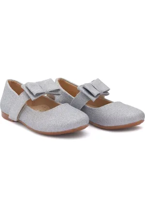 Tulleen Sparkly bow ballerina flats
