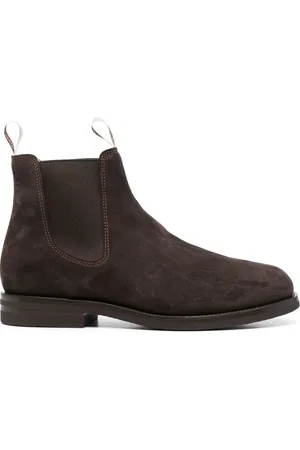 Scarosso William III leather Chelsea boots