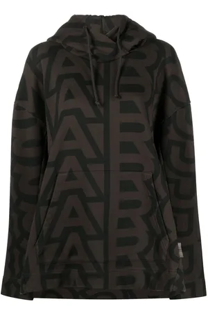 Marc Jacobs Monogram Oversized drawstring hoodie