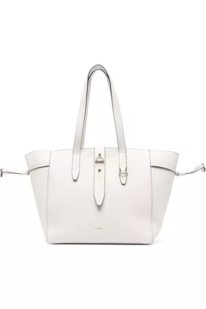 Furla Buckle-detail leather tote