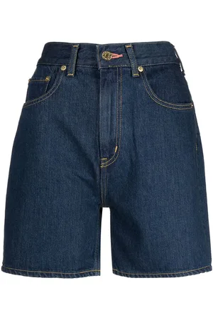 TU ES MON TRESOR The Coral high-rise denim shorts