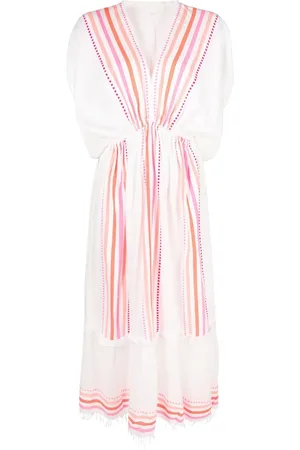 Lemlem Eshe stripe-print dress