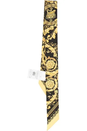 VERSACE Barocco-print silk scarf