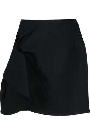 DICE KAYEK Asymmetric draped miniskirt