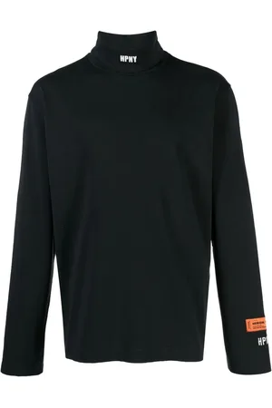Heron Preston HPNY embroidered-logo roll-neck top