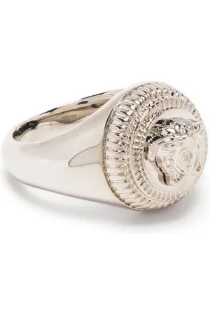 Silver on sale versace ring